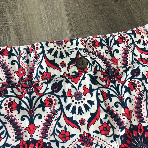 Loft Patterned Crop Pants - Picture 2 of 3